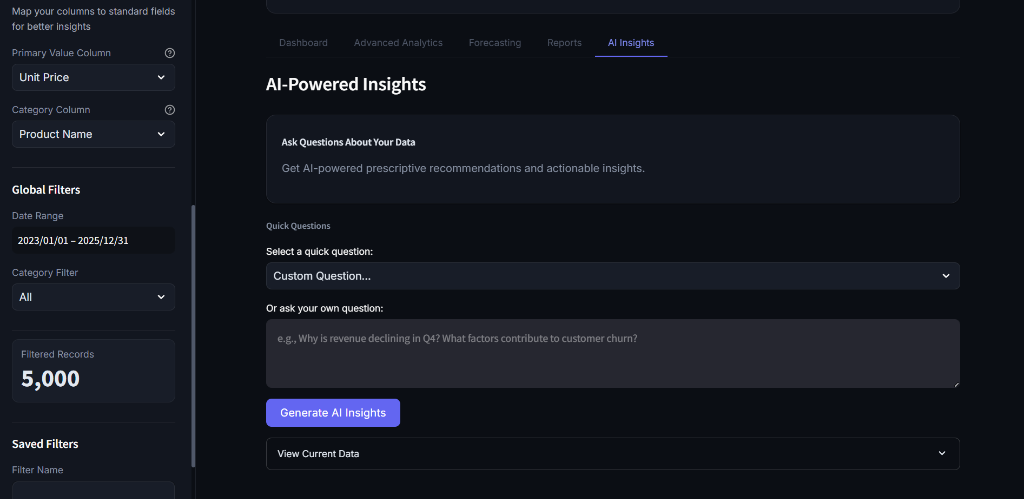 AskData - AI powered Data Analyst - Slide 5